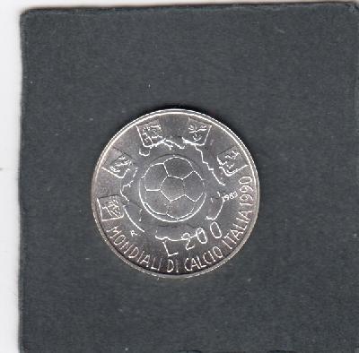 Beschrijving: 200 Lire SOCCER 90